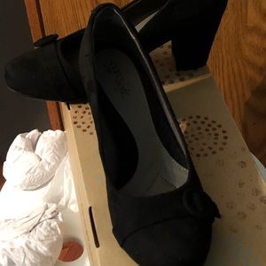 Black Suede dress shoes